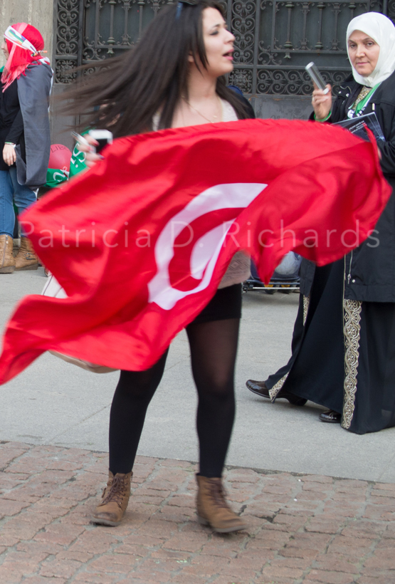Syrian peace rally